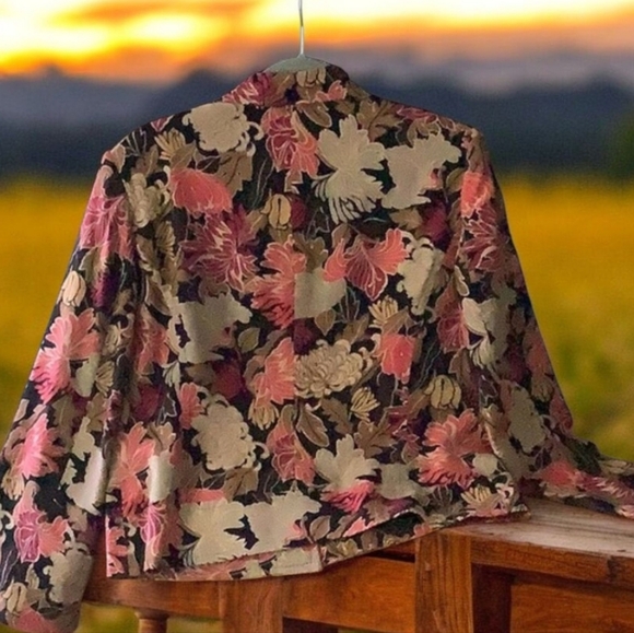 RQT petites fall jacket 10P beautiful colors lined Pink orange gold black - Picture 4 of 14